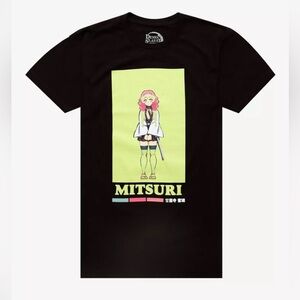 Demon Slayer T Shirt Kimetsu No Yaiba Mitsuri Kanroji Pink Black Unisex Small